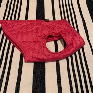 Large Gooby Dog Puffer Vest Pink